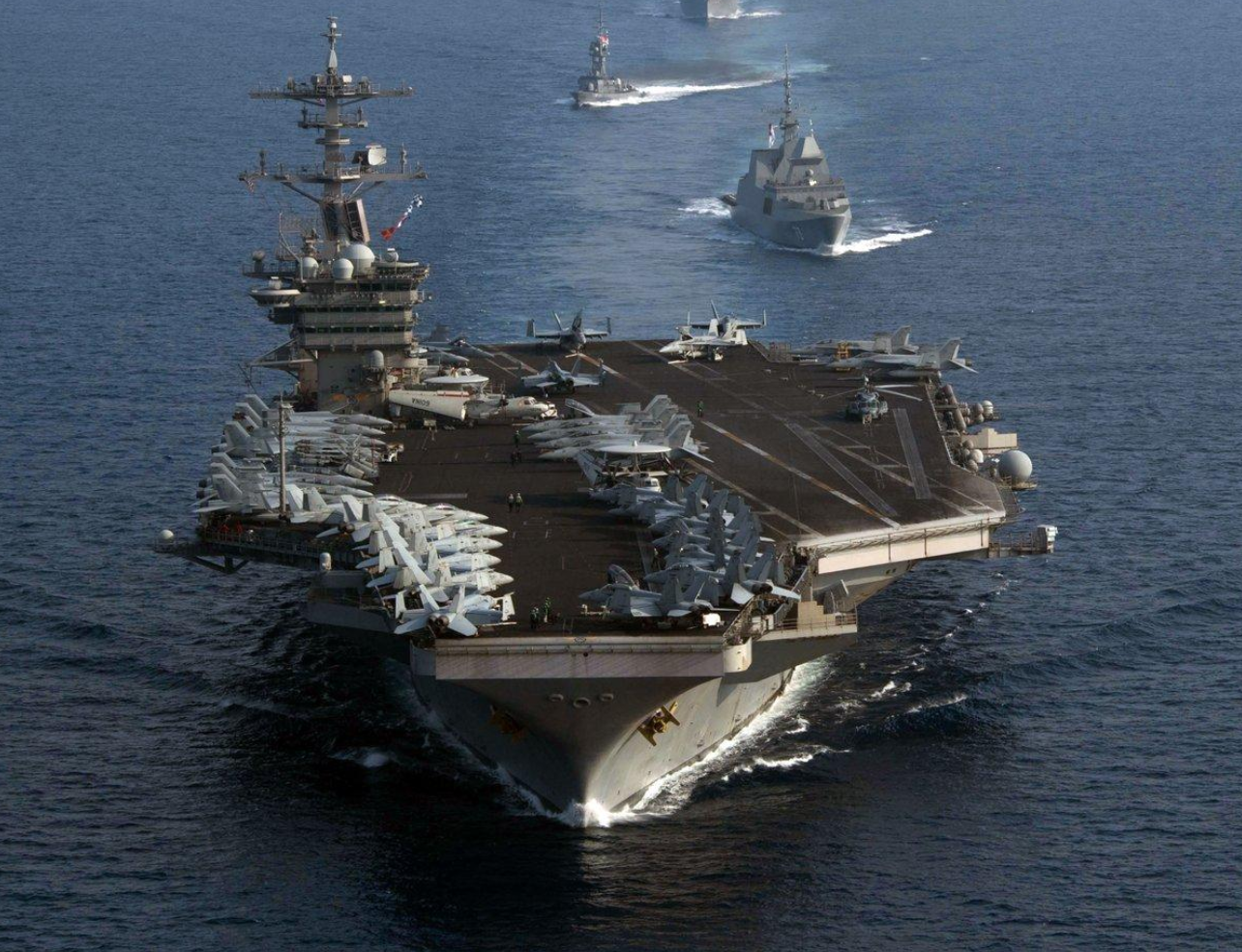 八国舰队来势汹汹，却外强中干，美国盟友只派二三线舰艇敷衍美国