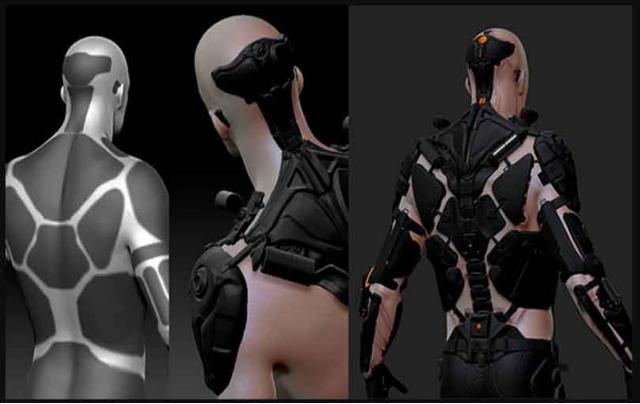 ZBrush建模师分享怎么制作硬表面，仔细听哦