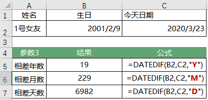 Excel中计算日期需求多，教你3个日期函数，超好用