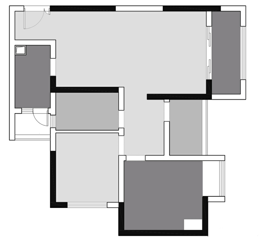 一进门就爱上了，71m²的家简洁而迷人，丝毫不输给大豪宅