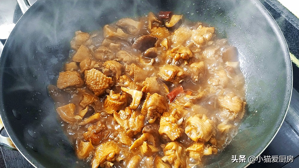 图片[8]-啤酒香菇炖鸡肉 鸡肉鲜香 香菇滑嫩 连汤汁都用来泡饭吃了-起舞食谱网