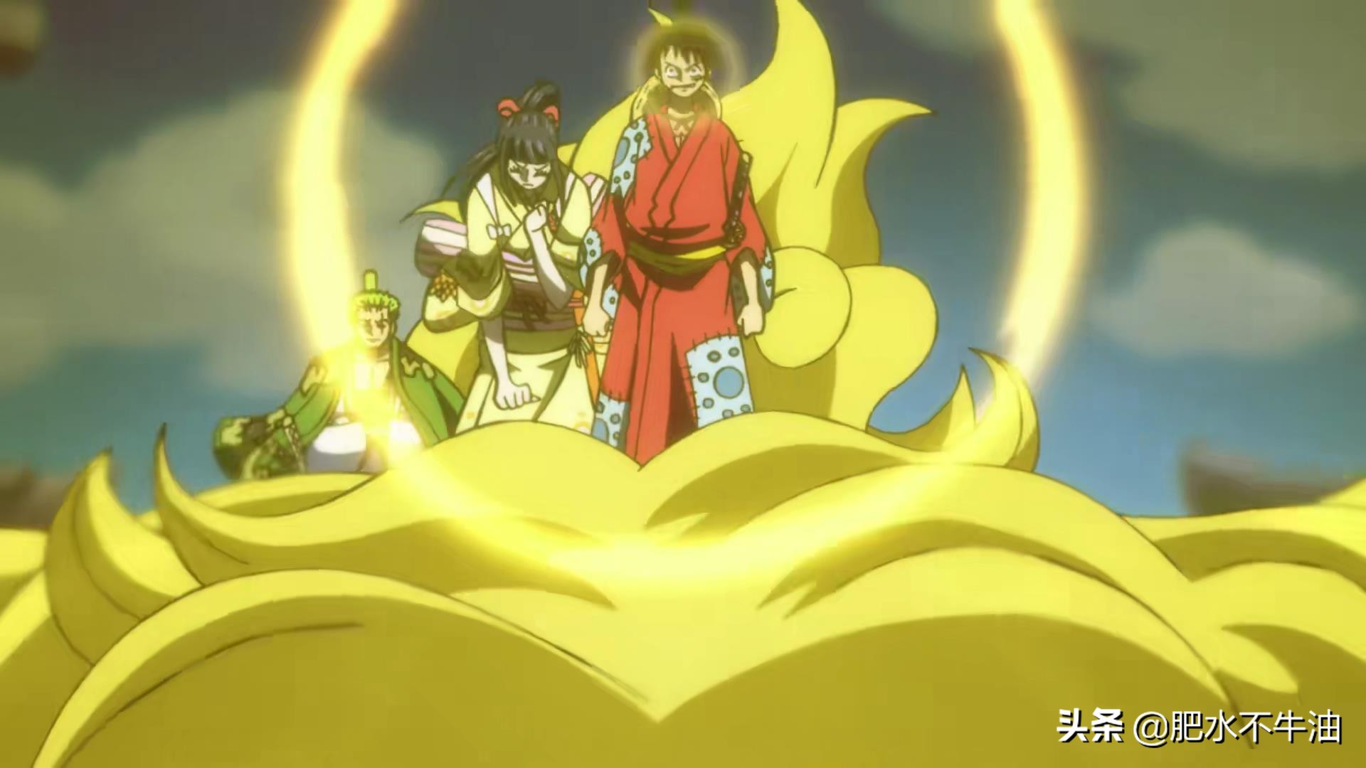 海贼王，金色的霸王色，火红色的流樱，每种霸