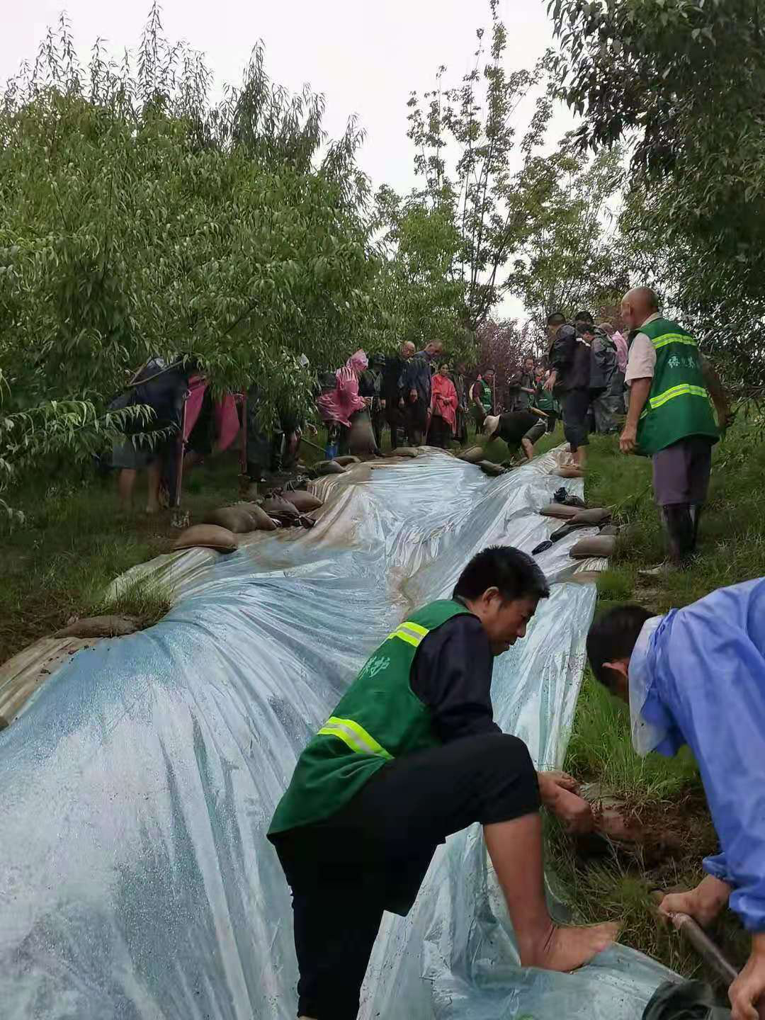 齐心协力筑“城墙”乘风破浪保家园——中牟县住建局抗洪纪实