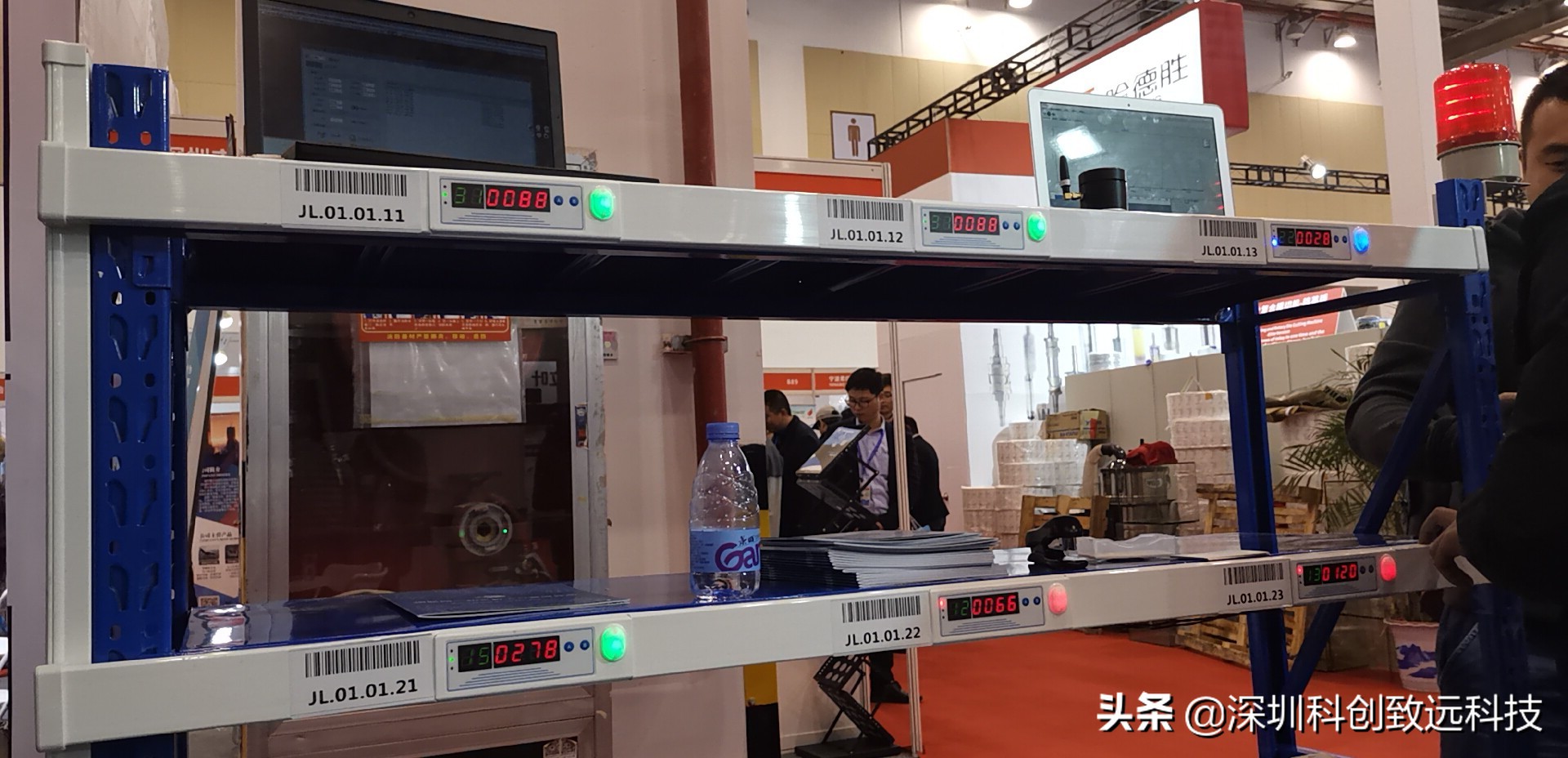 科创致远仓库灯光分拣系统智能分拣系统提高企业仓库效率和准确率