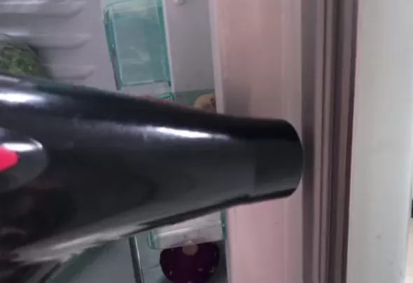 好百邻保洁阿姨教你用吹风机解决冰箱胶条老化原因