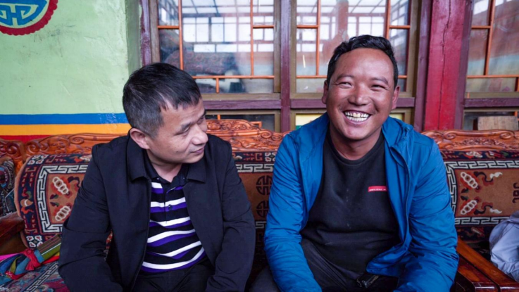 东风天龙·幸福卡车走进西藏系列报道（八）:达瓦扎西 幸福就在身边