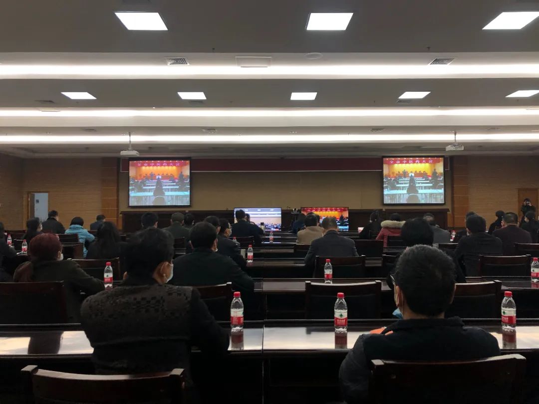 始兴县组织观看2020年全市中医药大会电视电话会议