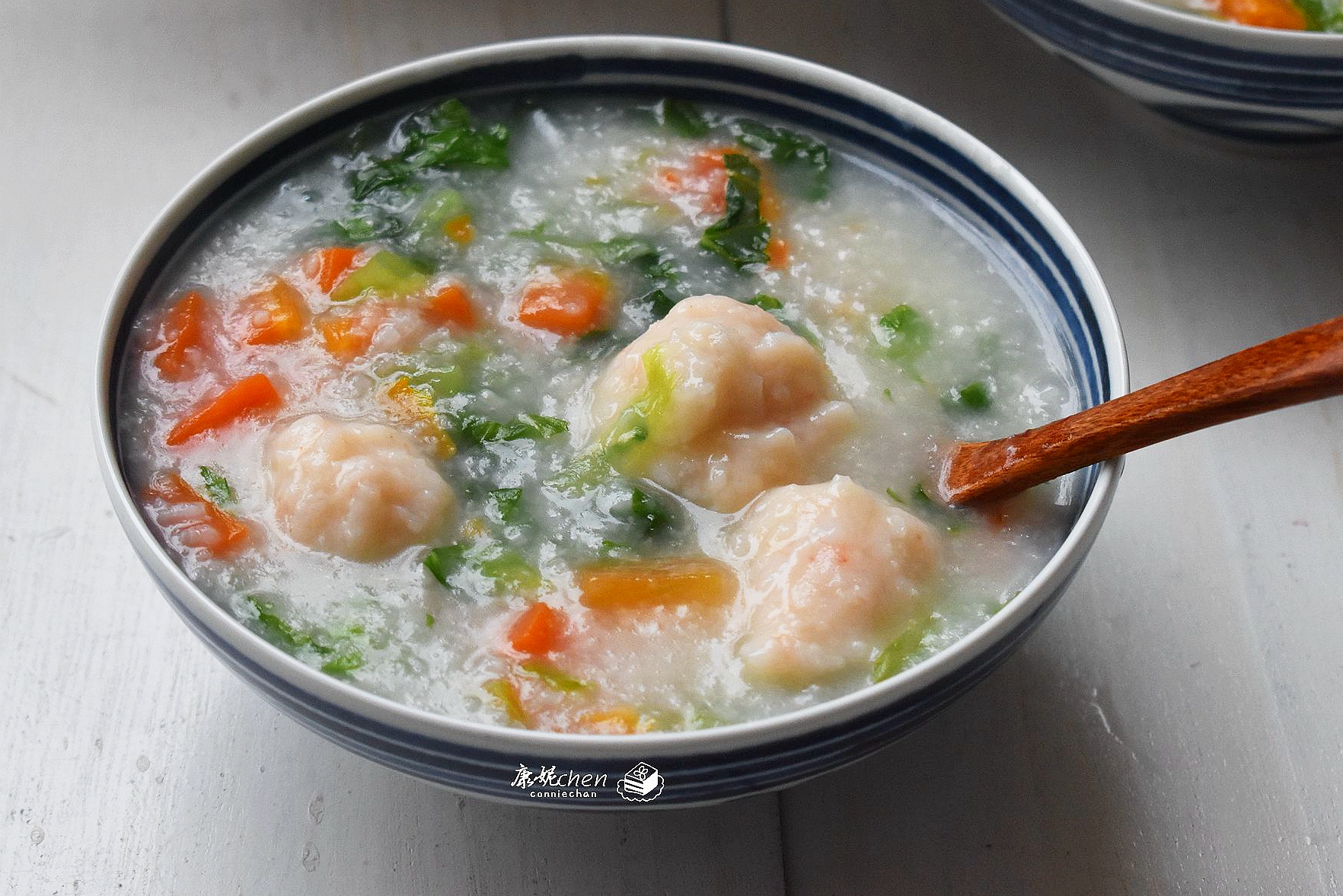 這粥食材普通做法簡單，鮮美香濃，味道棒營養多，尤其適合孩子