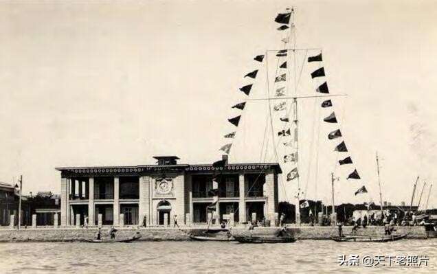 1930年代广东汕头老照片 市容风貌及中山公园旧影