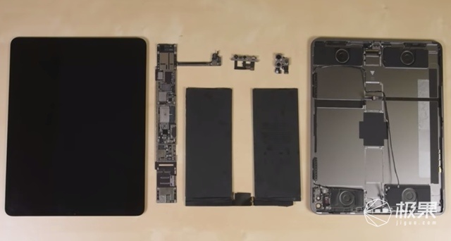 最新款iPad Pro拆卸公布，电池电量与前代一致，毫米波雷达长那样