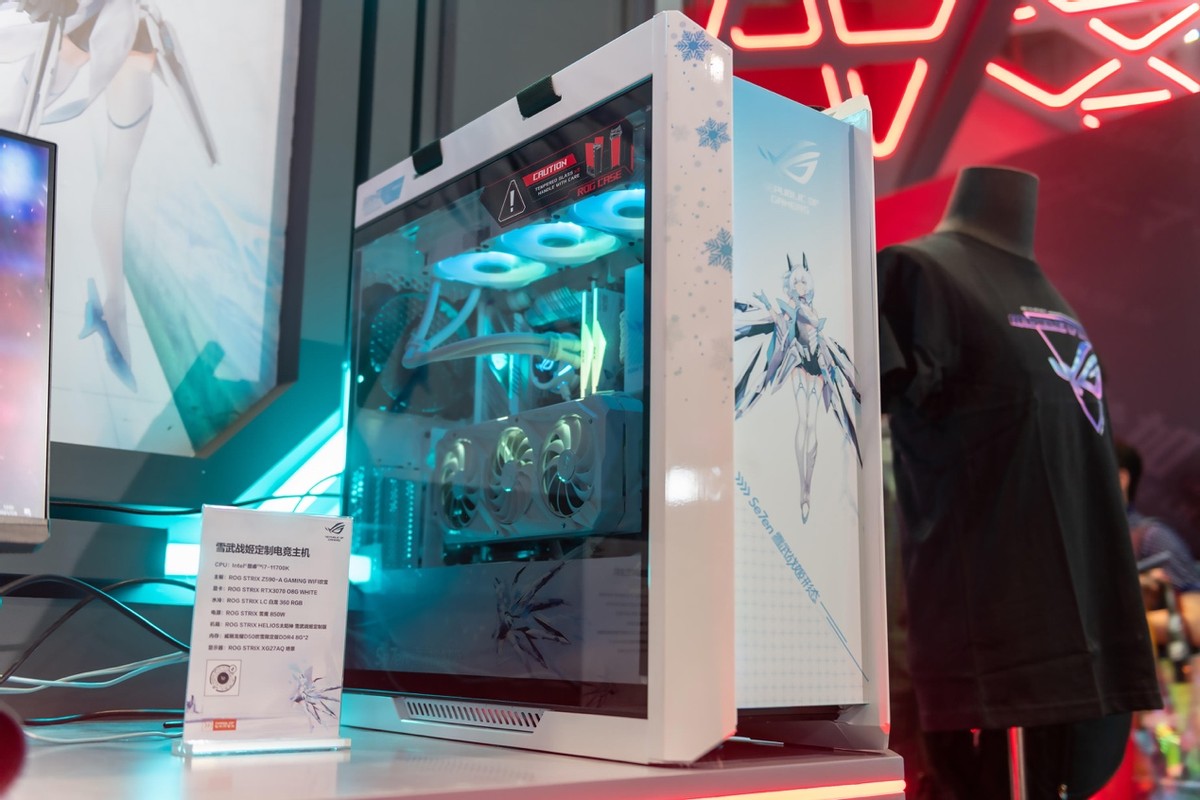 华硕主板燃爆BW2021 ROG信仰星球全程高能