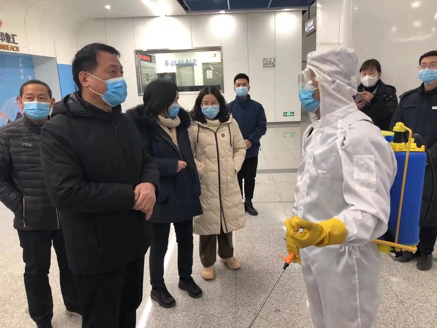 郑州市交通运输局党组书记、局长翟政一行调研指导疫情防控工作