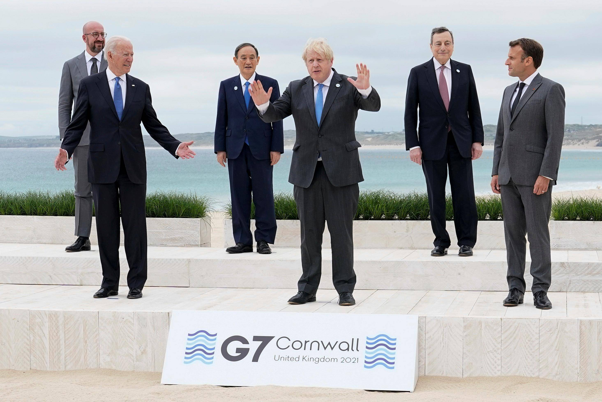 G7公報難掩美歐分歧；針對中國，德法意“踩住了剎車”