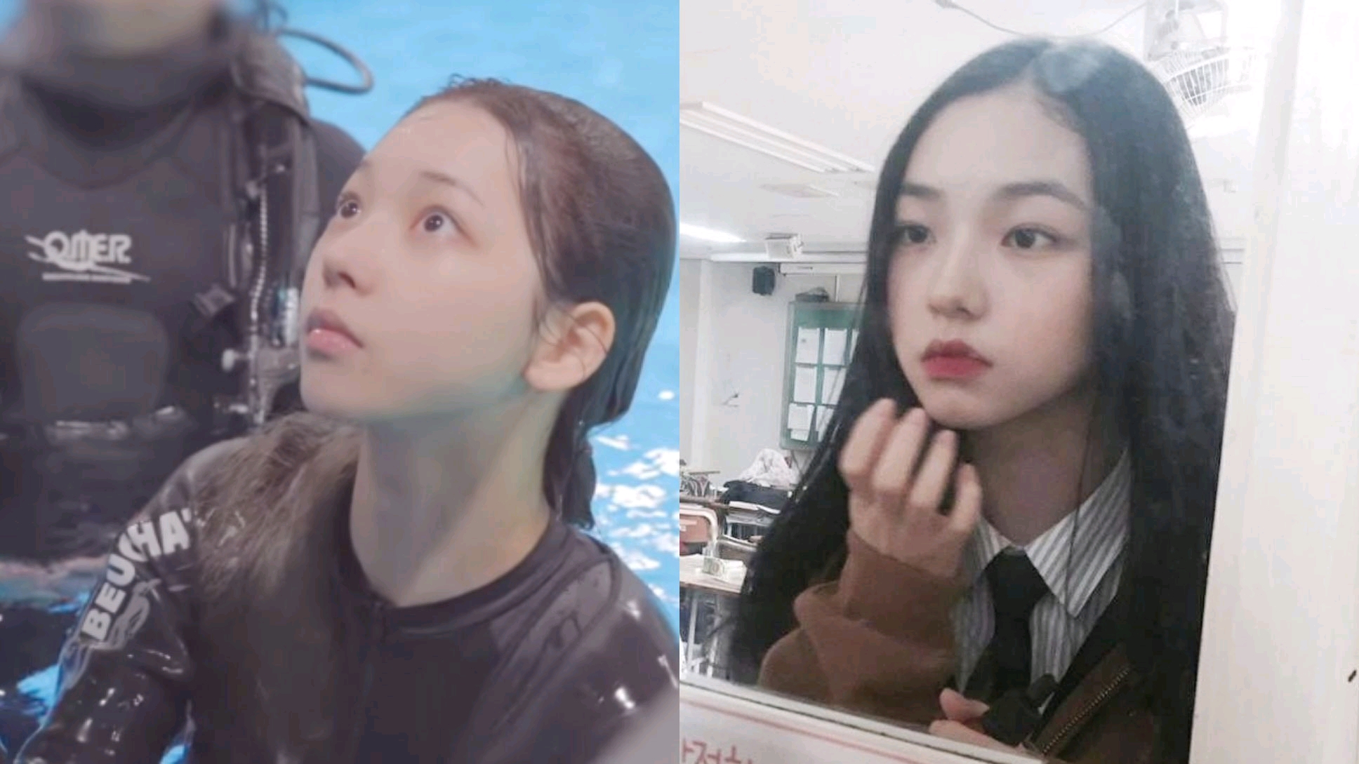 aespa柳智敏的素颜又纯又美打破sm模板直接打脸说出道整容的人