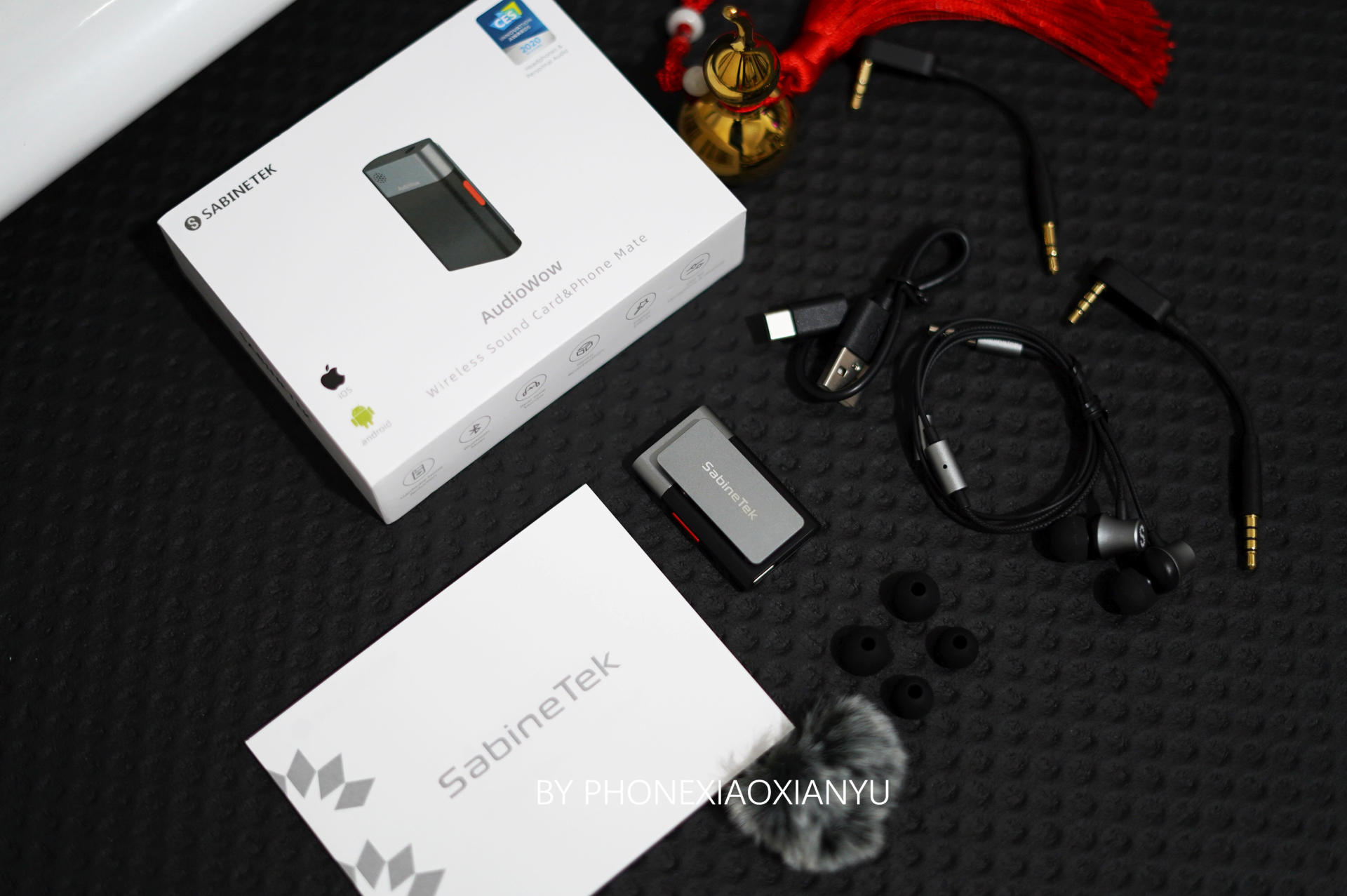 塞宾AudioWow声卡麦克风突破防守解决单兵作战收音难题