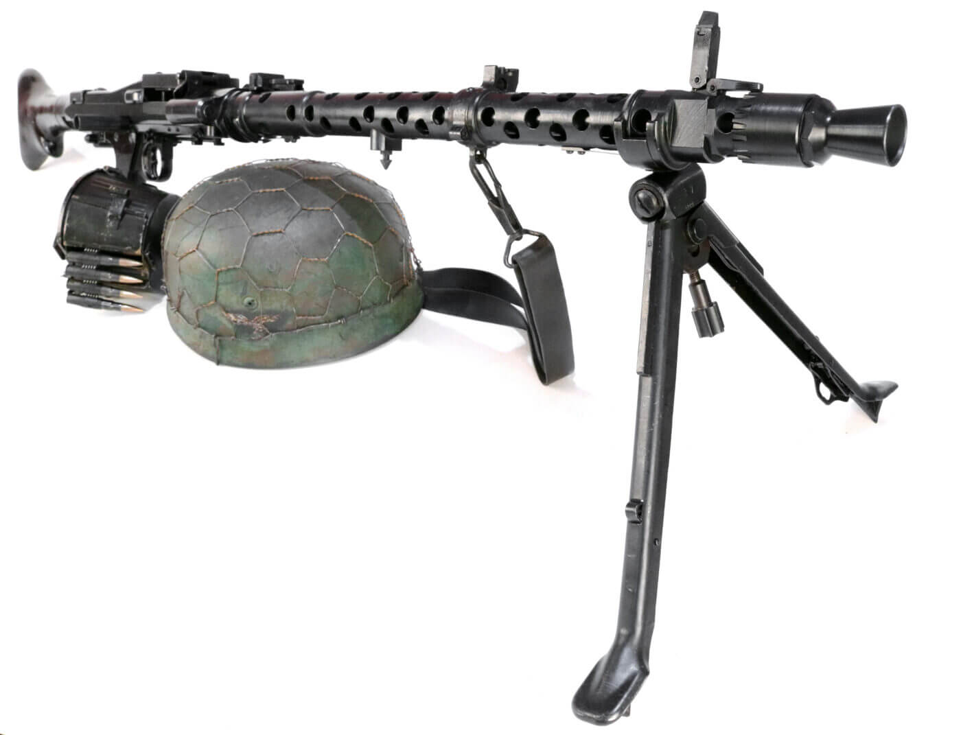 “黑科技”MG34机枪，改变步兵的作战方式，颠覆传统的重机枪