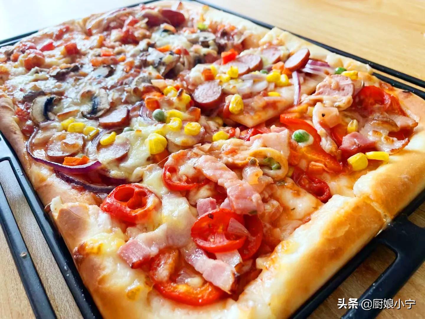 愛吃披薩不用買，學會這配方，外皮酥脆超級拉絲，媲美必勝客