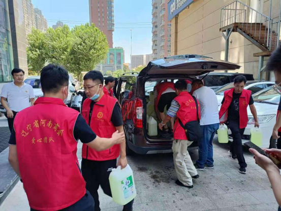 風雨同舟，河南加油！遼寧金華澤為河南災區捐贈愛心物資
