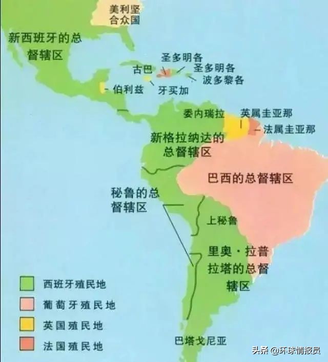 狭长的中美洲有七个国家为什么他们无法统一成联邦国家