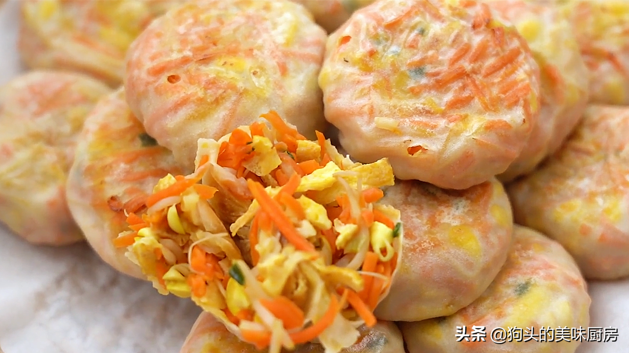 懒人小馅饼做法，皮薄馅大，味道鲜美，吃了25年都不腻，太香了