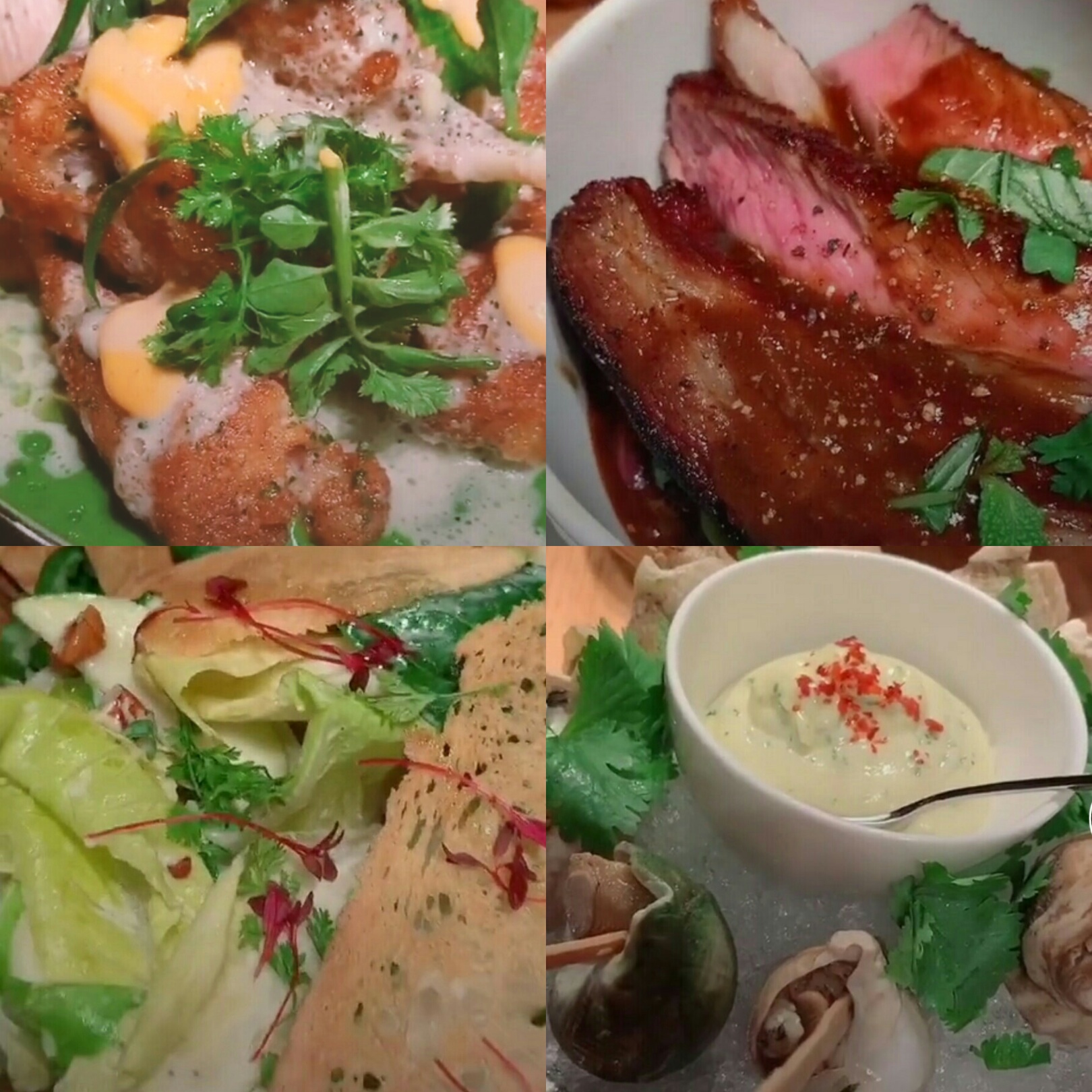 陈赫罕见晒幸福，一家四口吃大餐，一桌11个菜抵