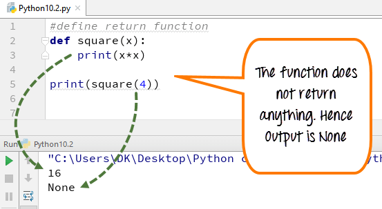 DAY4-step2 Python函数：调用，缩进，参数和返回值