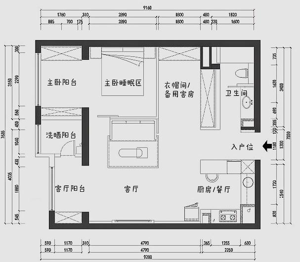 北京男主家中的精致场面：60㎡一人一狗的生活，处处散发着魅力