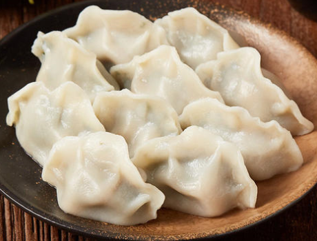 圖片[1]-莧菜豬肉餡餃子的做法-起舞食譜網