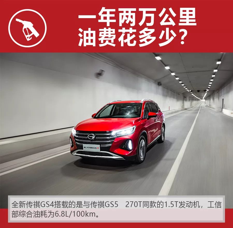 全新升级传祺GS4一个月只需1773元？它的买车、用车成本实际多少钱？