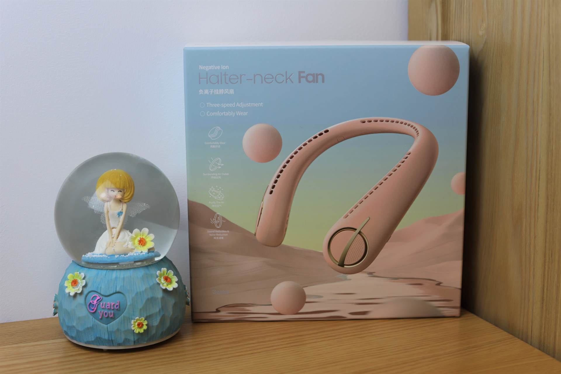 Benks F21负离子挂脖风扇轻体验：解放双手，劳动时的清凉神器