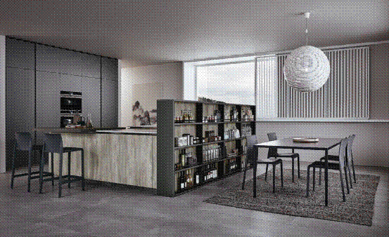 汉丽设计——意大利威乃达橱柜在别墅豪宅设计中的应用