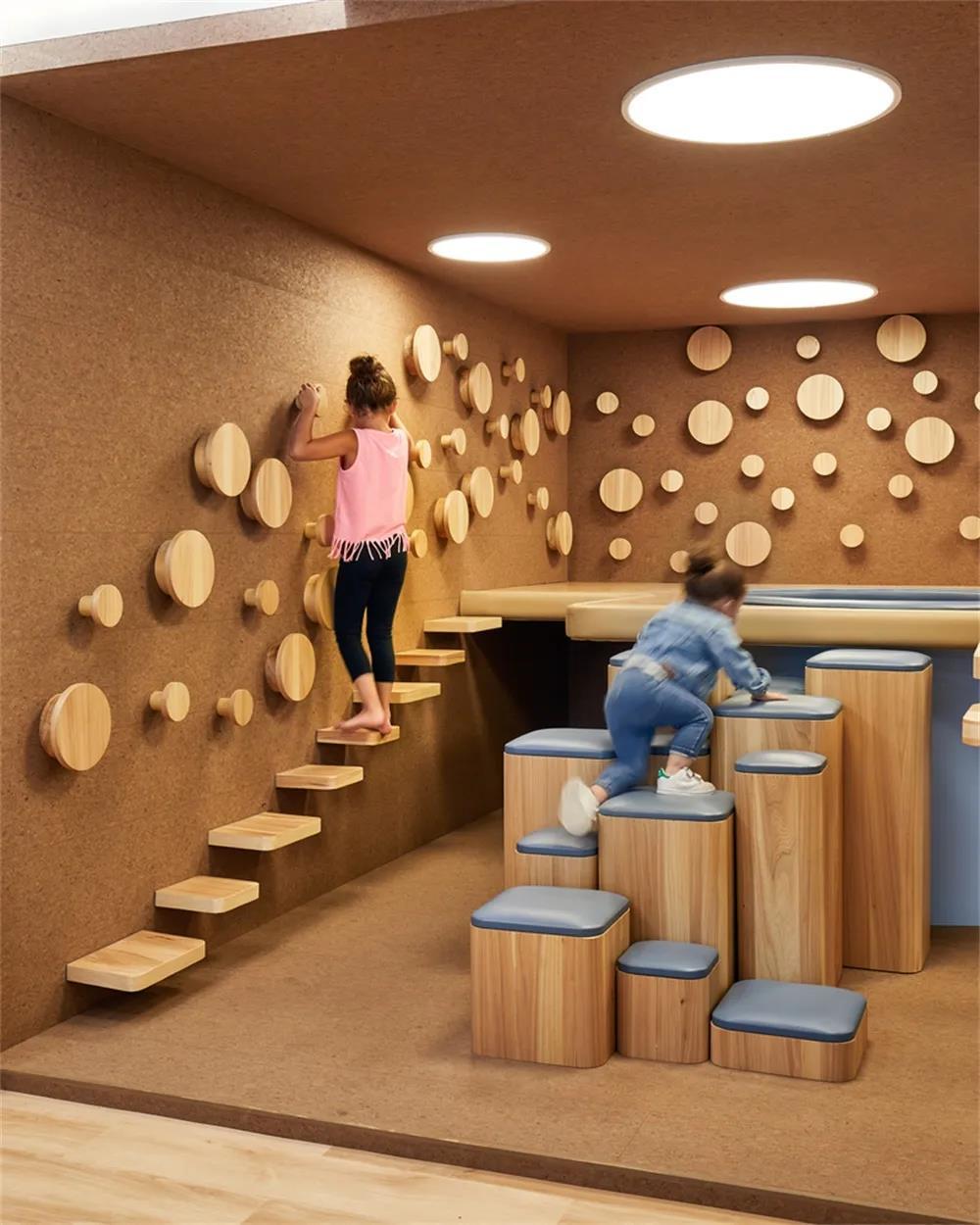 舒适自然的儿童学校设计，让空间随时随地成为学习的场所