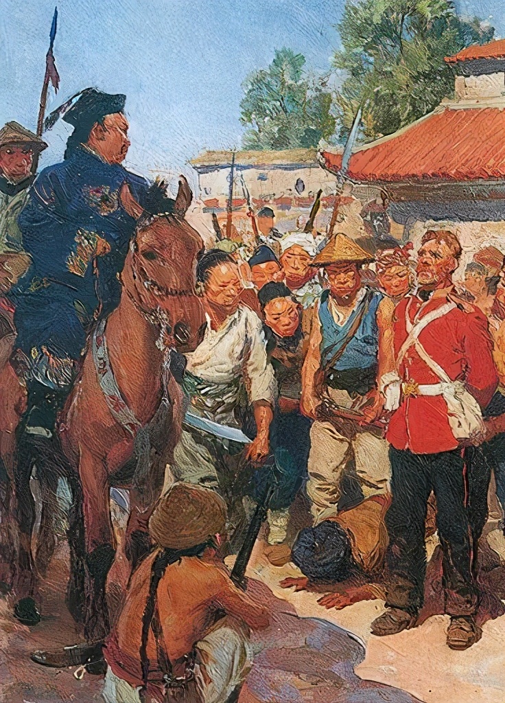 愤怒的联军迅速攻占张家湾,并与清军在八里桥大战一场