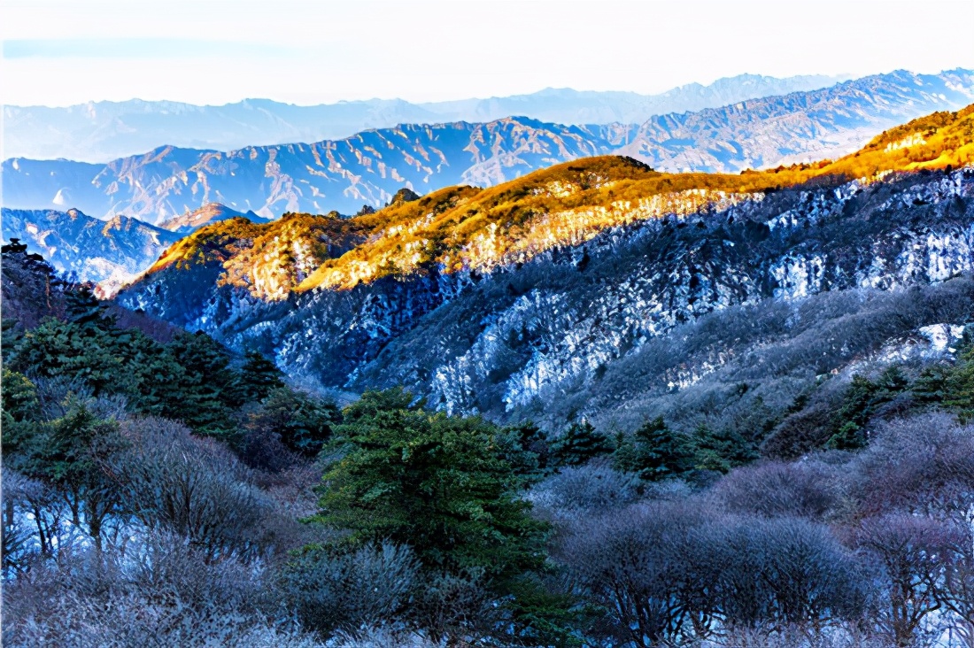 新年第一登 冰雪尧山行