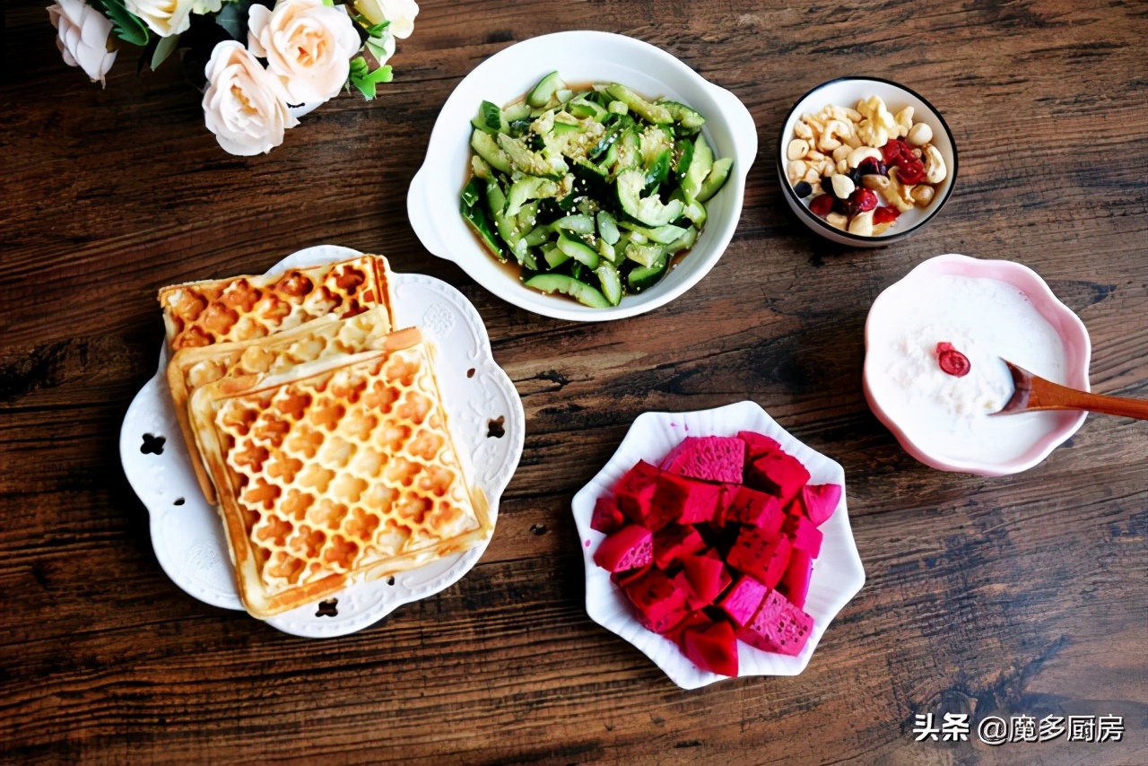 Sharing the same breakfast recipes seven days a week, simple and delicious home-cooked taste, make yourself more delicious