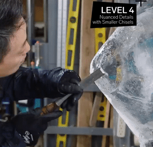 如何用5步變成美麗的「冰冰」？冰雕的步驟你知道多少？