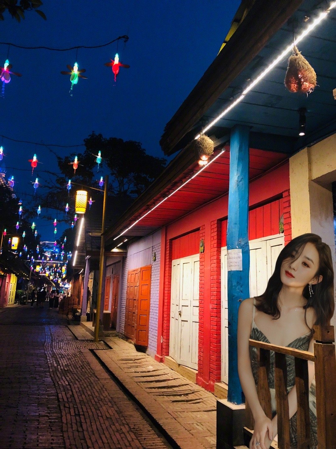 Zhao Liying is basked in " oneself are patted " after the photograph, vermicelli made from bean starch is initiative P graph contest, whose P to see best? 