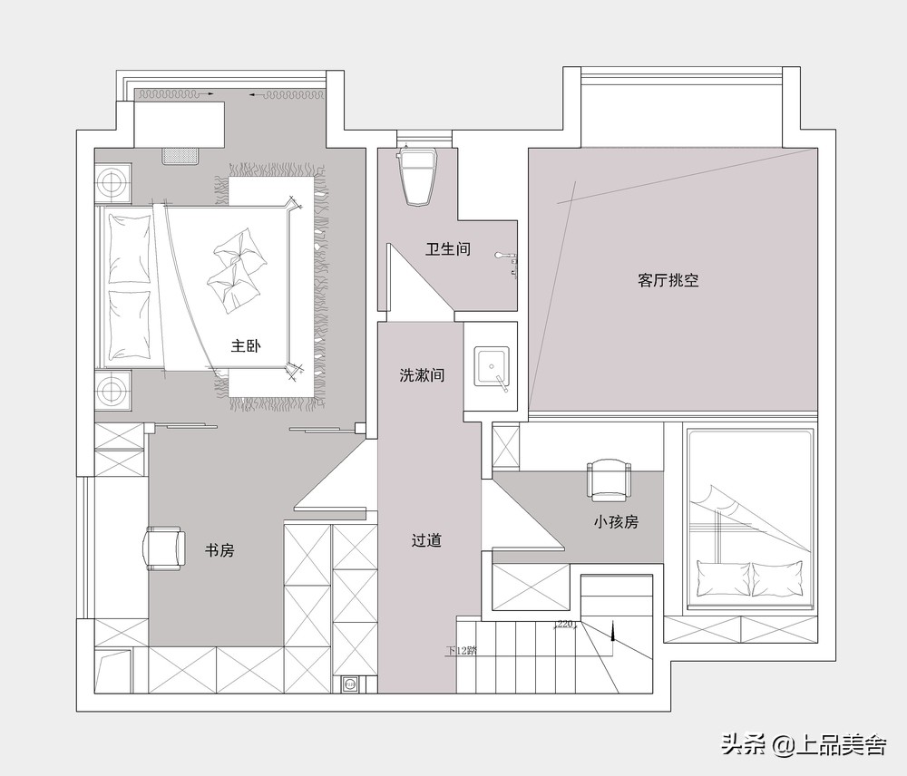 夫妻没有购房资格，买下96平LOFT公寓房，装修效果不输豪宅