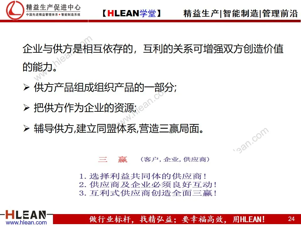 「精益学堂」质量管理体系八大原则(下篇）