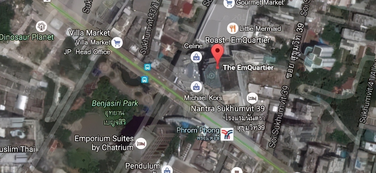 曼谷The EmQuartier：空中花园下的全能中心