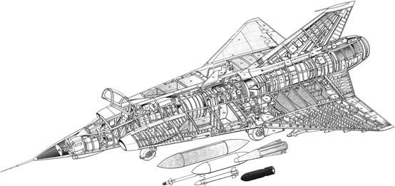 超越时代的科幻战机！瑞典60年前的经典之作！萨博35战斗机
