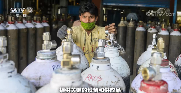 世界周刊丨印度新一轮疫情凶猛 遭遇氧气供应危机