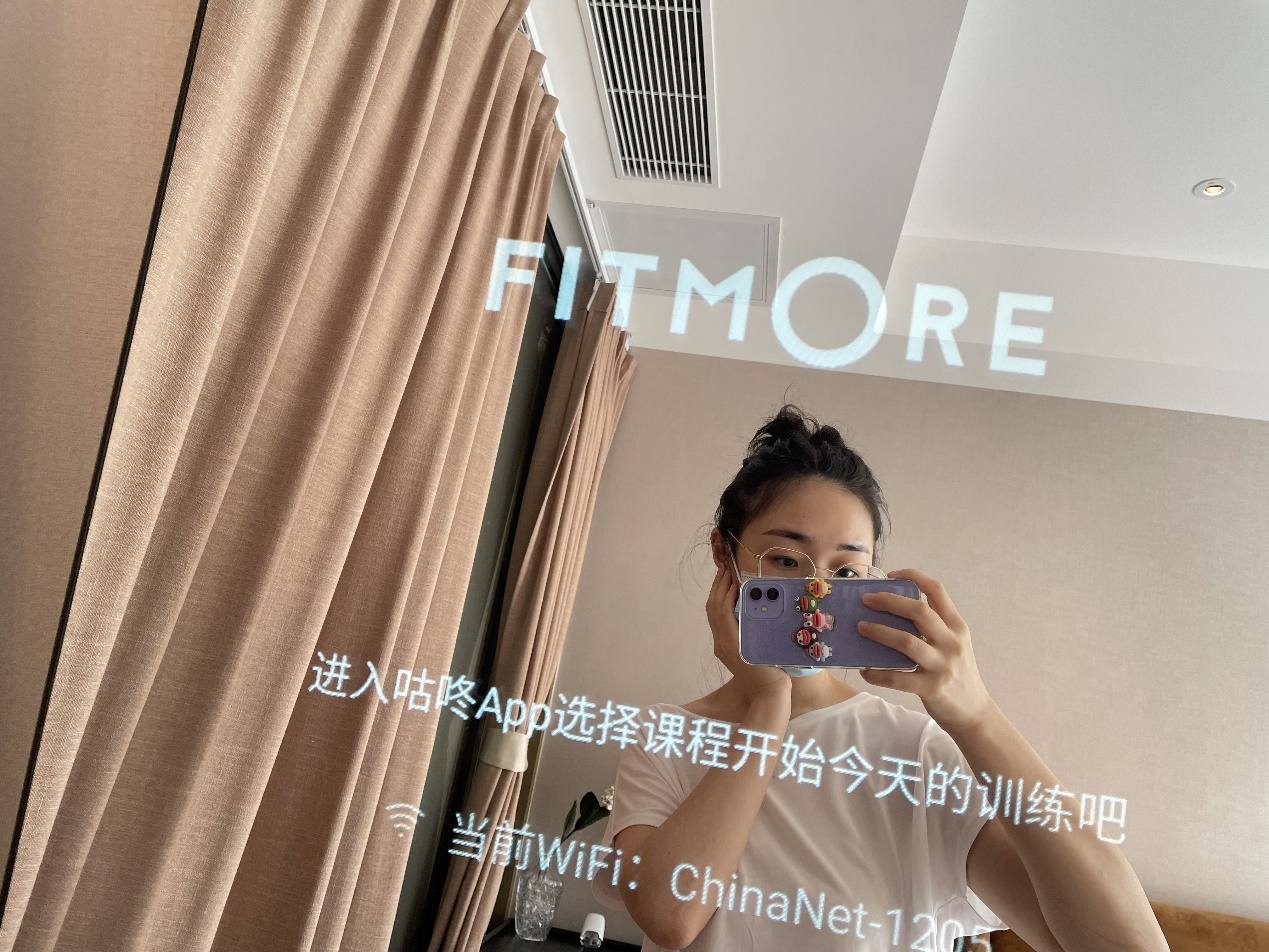 10年研發(fā)歷史，家庭的一米智能健身房，咕咚fitmore健身鏡不一般