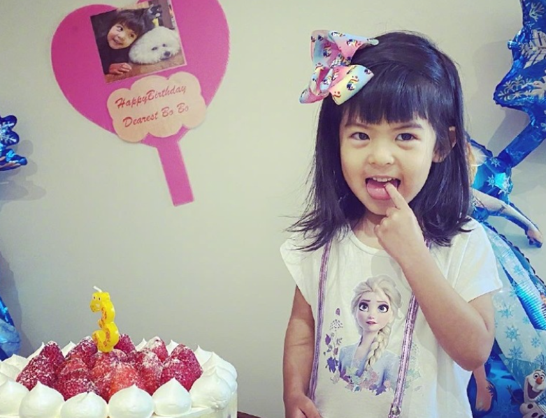 波妞才是隱藏的潛力股，小時候是翻版蕭敬騰，如今長開神似賈靜雯