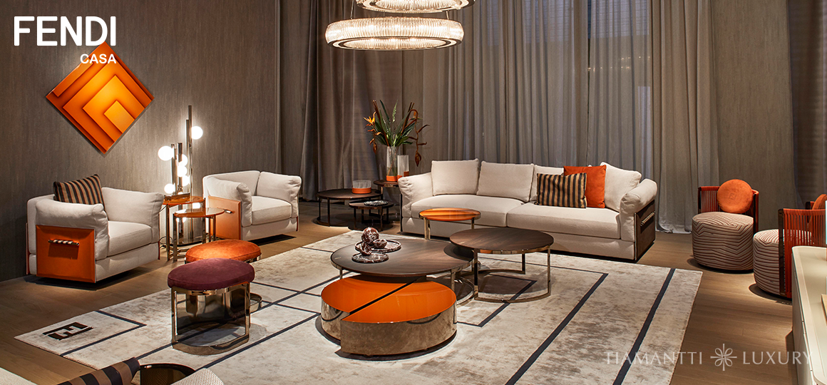 FENDI CASA意大利进口欧式沙发图片，直击奢华美感