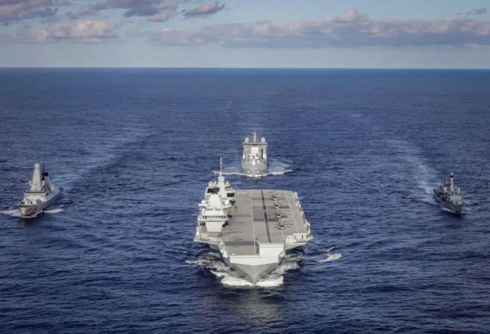 新“八国联军”齐聚太平洋应对中国？英国派航