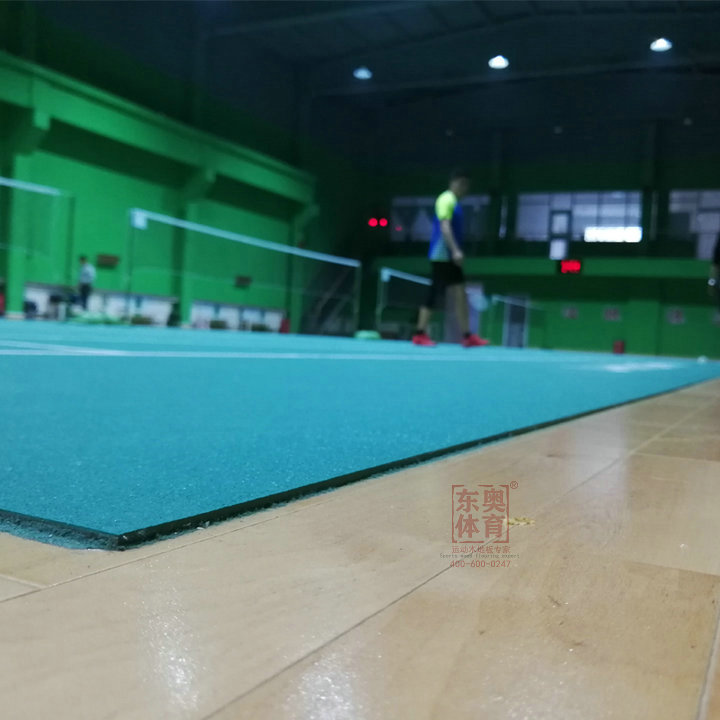 东奥体育｜室内运动木地板的安装工艺流程