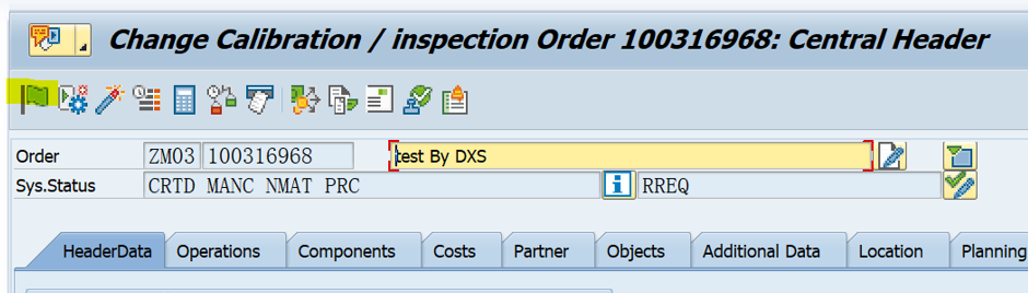 SAP PM 入门系列12 - IW32 下达一个维护订单