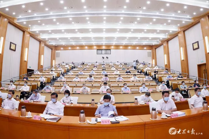 山东省第二批政法队伍教育整顿学习会举行