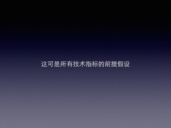 许哲：K线和技术指标都是没用的，讲一下我的交